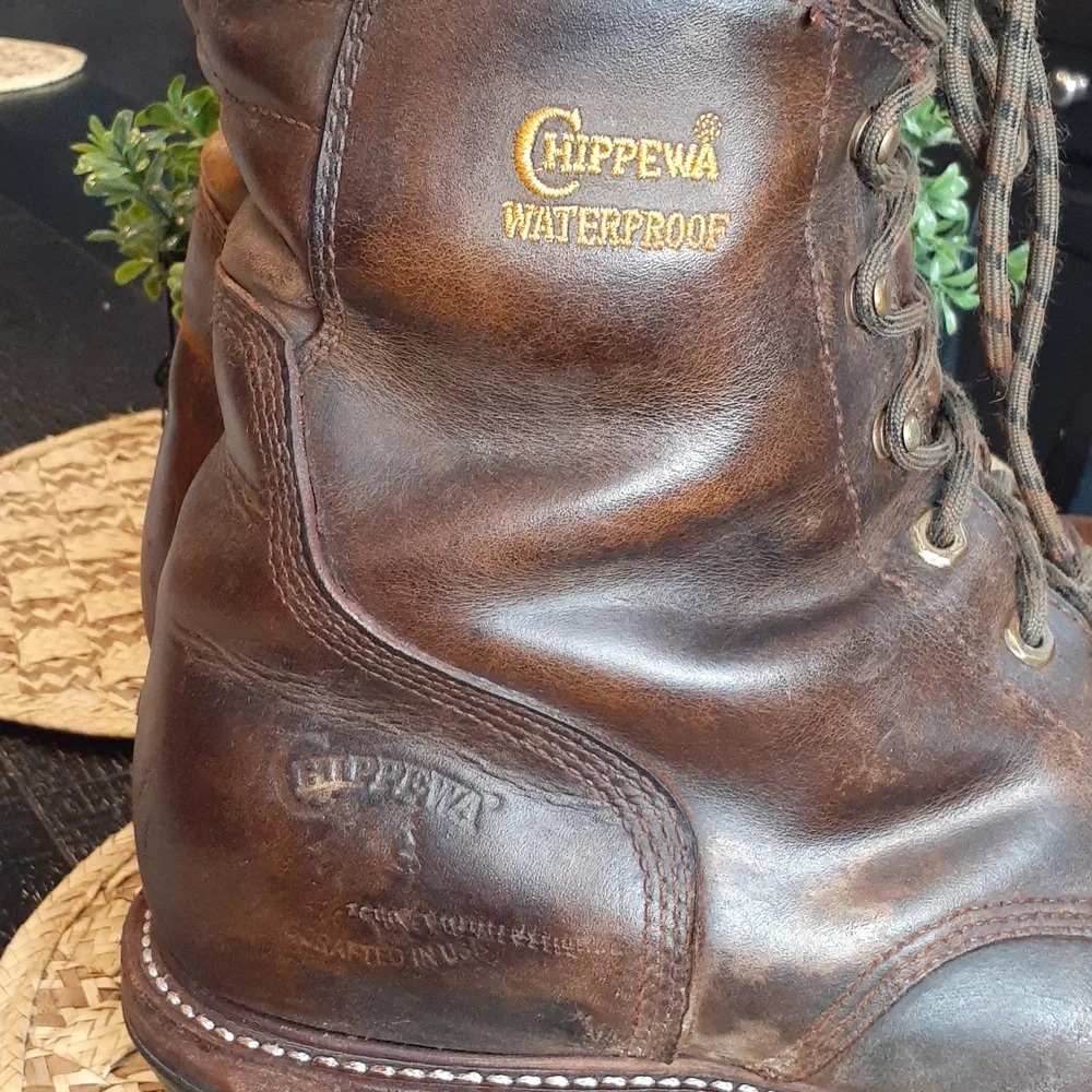 CHIPPEWA STEEL TOE INSULATED BOOTS